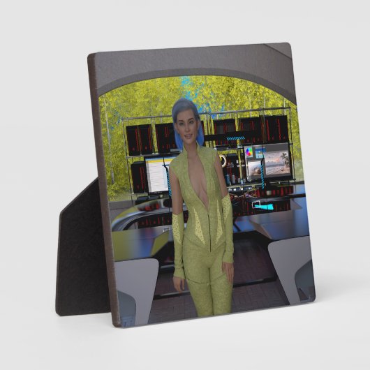 Cybersecurity specialist Maria Rossi Fotoplaat (Voorkant)