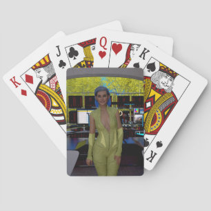 Cybersecurity specialist Maria Rossi Scarlett seri Pokerkaarten