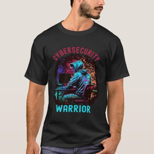 Cybersecurity Specialisten Gecertificeerde Hacker T-shirt (Voorkant)