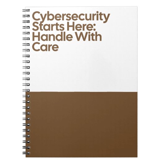 Cybersecurity Wachtwoord Notitieboek (Voorkant)