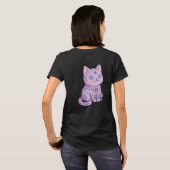 Cybersigilism Kat T-shirt (Achterkant volledig)