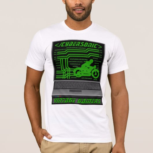 Cybersonic Gamers T-shirt (Voorkant)
