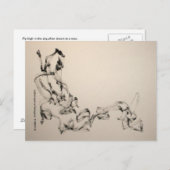 cyberspace boogers 1182012 briefkaart (Voorkant / Achterkant)