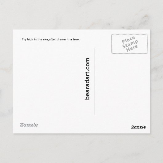 cyberspace boogers 1182012 briefkaart (Achterkant)