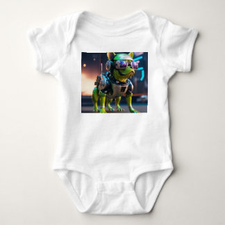 CyberTee Lab: gedurfde Design voor robotliefhebber Romper