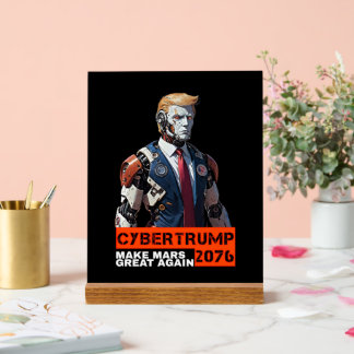 CyberTrump 2076 | Maak Mars weer geweldig Acryl Bord