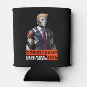 CyberTrump 2076 | Maak Mars weer geweldig Blikjeskoeler (Achterkant)