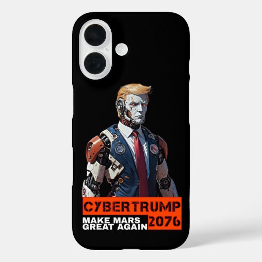 CyberTrump 2076 | Maak Mars weer geweldig Case-Mate iPhone Case (Achterkant)