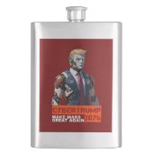 CyberTrump 2076 | Maak Mars weer geweldig Flacon (Voorkant)