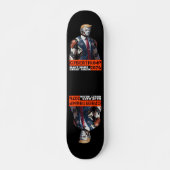 CyberTrump 2076 | Maak Mars weer geweldig Persoonlijk Skateboard (Voorkant)