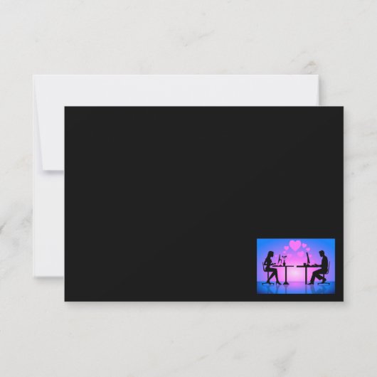 Cyberuitnodiging Kaart (Achterkant)