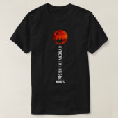 Cybervikings of Mars Typografie T-shirt (Design voorkant)
