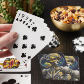 Cybille Ken Gage Cyborg Sci-Fi Pokerkaarten (Insitu)