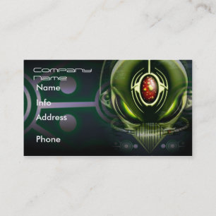 Cyborg Alien Visitekaartjes