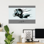 Cyborg Ape Poster (Thuiskantoor)