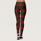 Cyborg benen cosplay patroon leggings (Achterkant)