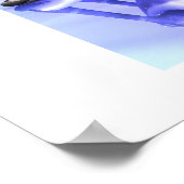 Cyborg Blue Poster (Hoek)