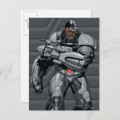 Cyborg Briefkaart (Voorkant / Achterkant)