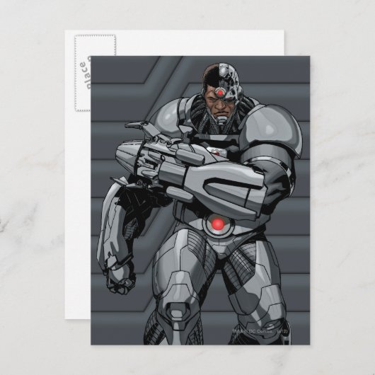 Cyborg Briefkaart (Voorkant / Achterkant)