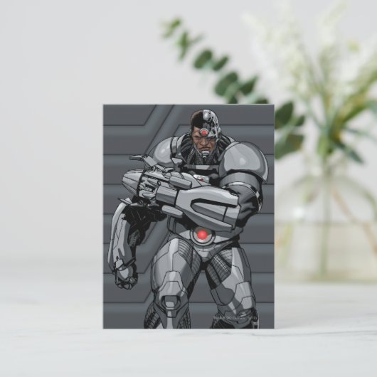 Cyborg Briefkaart (Staand voorkant)