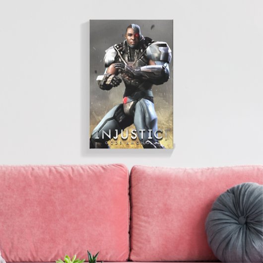 Cyborg Canvas Afdruk (Insitu (Woonkamer))