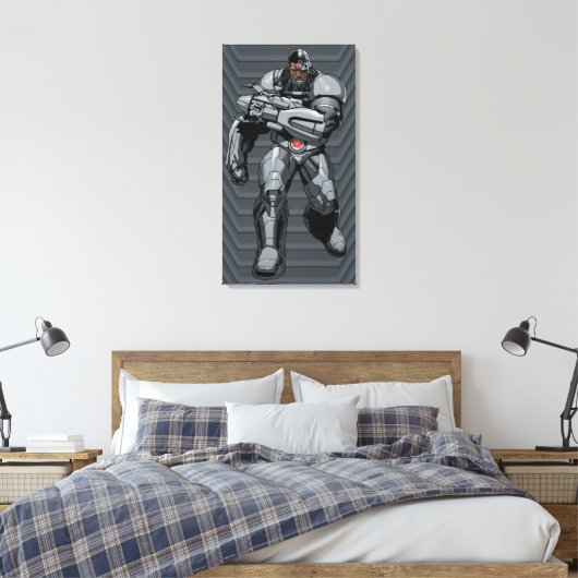Cyborg Canvas Afdruk (Insitu (Slaapkamer))