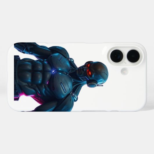 Cyborg Case-Mate iPhone Case (Achterkant (horizontaal))