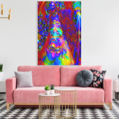 Cyborg Creatie Canvas Afdruk (Insitu (Woonkamer))