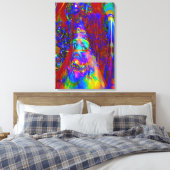 Cyborg Creatie Canvas Afdruk (Insitu (Slaapkamer))