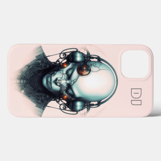 Cyborg Cyberpunk DJ Case-Mate iPhone Case (Achterkant (horizontaal))