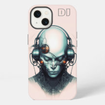Cyborg Cyberpunk DJ