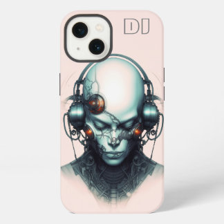 Cyborg Cyberpunk DJ iPhone 13 Hoesje