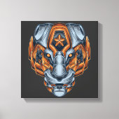 Cyborg Evolutie Canvas Afdruk (Voorkant)