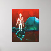 Cyborg-fabriek Canvas Afdruk (Voorkant)