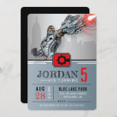 Cyborg | Fijne verjaardag Kaart (Voorkant / Achterkant)