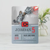 Cyborg | Fijne verjaardag Kaart (Staand voorkant)