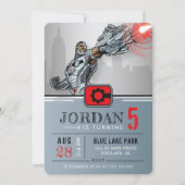 Cyborg | Fijne verjaardag Kaart (Voorkant)