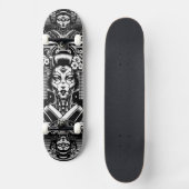 Cyborg Geisha Persoonlijk Skateboard (Voorkant)