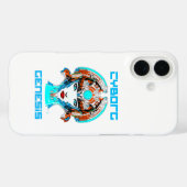 Cyborg Genesis Case-Mate iPhone Case (Achterkant (horizontaal))