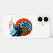 Cyborg Genesis: De Geboorte van Staal & Ziel Case-Mate iPhone Case (Achterkant (horizontaal))