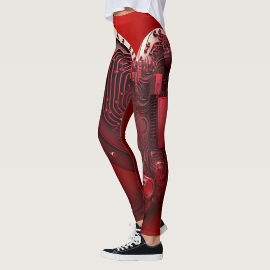 Cyborg hart Leggings (Links)