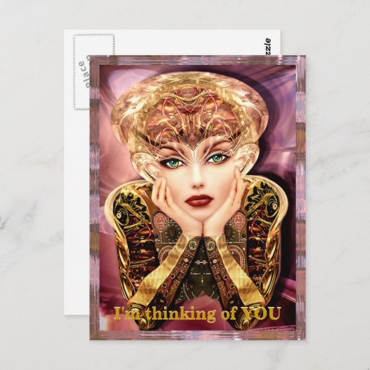 Cyborg Instalator  Briefkaart (Voorkant / Achterkant)