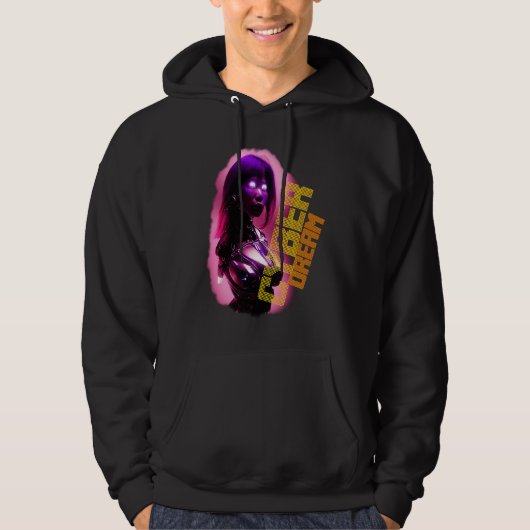 Cyborg Japanese woman Hoodie (Voorkant)