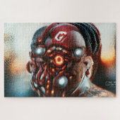 Cyborg Jigzaag Puzzle Legpuzzel (Horizontaal)