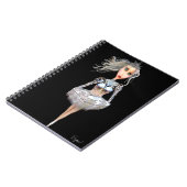 Cyborg Liquid Ballerina Notitieboek (Linkerzijde)