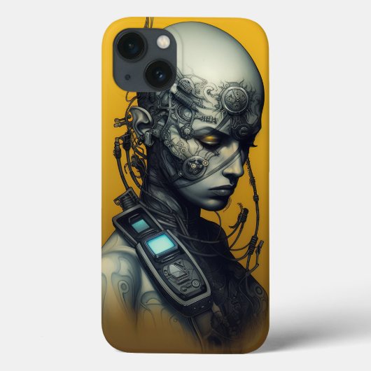 cyborg meisje cool tiener Case-Mate iPhone case (Achterkant)