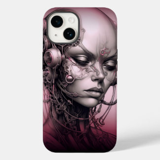 cyborg meisje cool tiener iPhone 14 hoesje