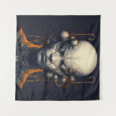 Cyborg Meisje Dreamer Tiener Wandkleed (Voorkant (horizontaal))