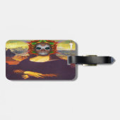 Cyborg Mona Lisa Bagage Label (Achterkant horizontaal)