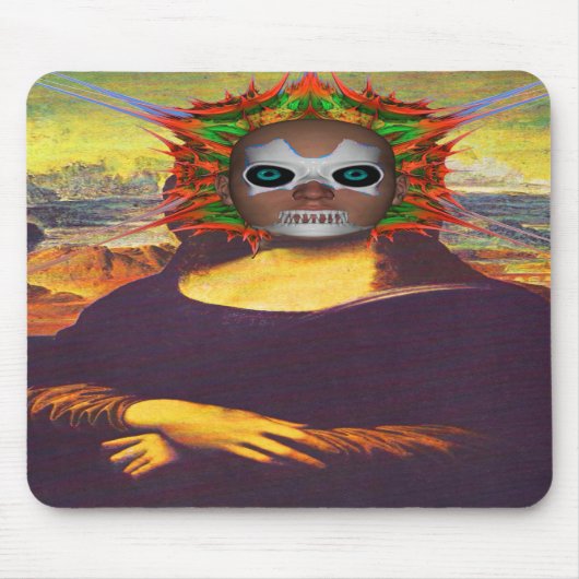 Cyborg Mona Lisa Muismat (Voorkant)